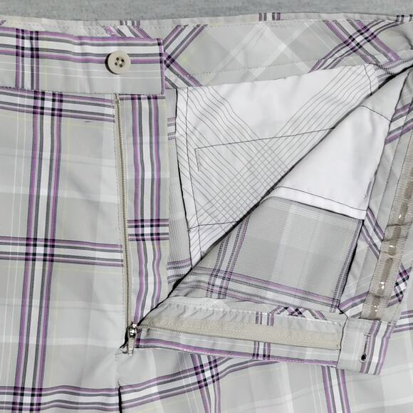 Nike Golf Dri-Fit Shorts Men's 40 x 12" Plaid Performance Stretch Lightweight - Picture 6 of 15